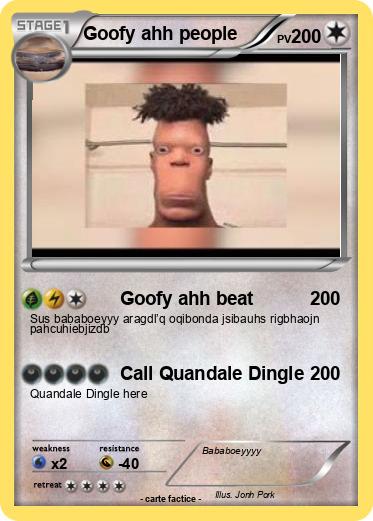 Pokemon Goofy ahh people