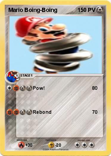 Pokemon Mario Boing-Boing