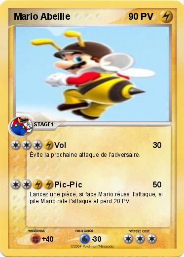Pokemon Mario Abeille