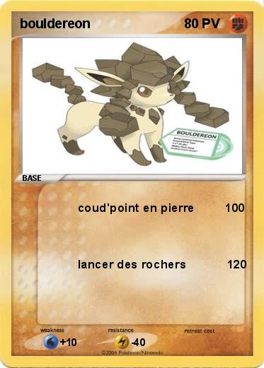 Pokemon bouldereon