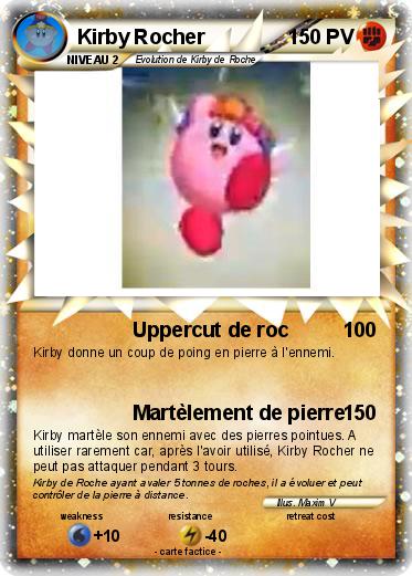 Pokemon Kirby Rocher