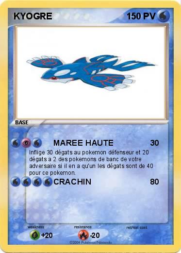 Pokemon KYOGRE