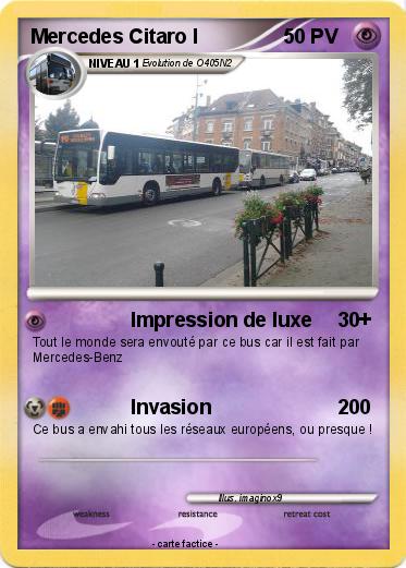 Pokemon Mercedes Citaro I