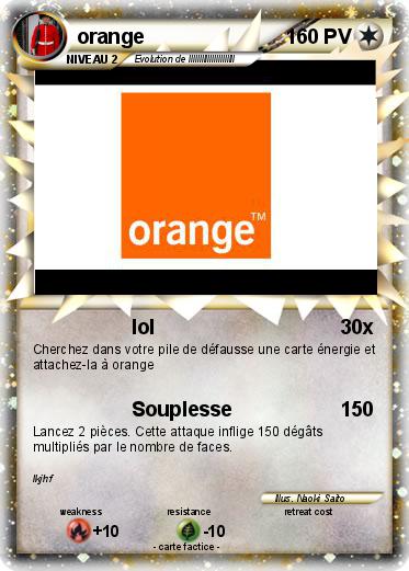 Pokemon orange
