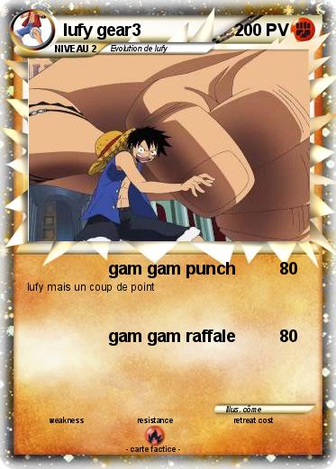 Pokemon lufy gear3