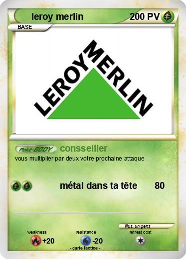 Pokemon leroy merlin