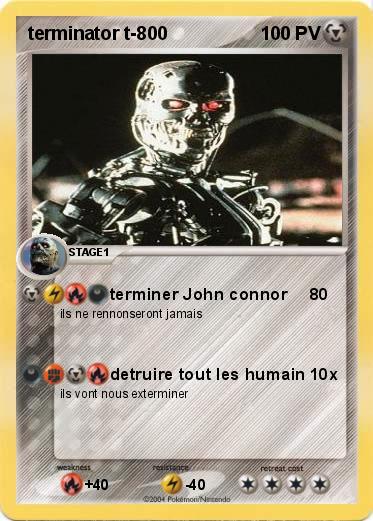 Pokemon terminator t-800