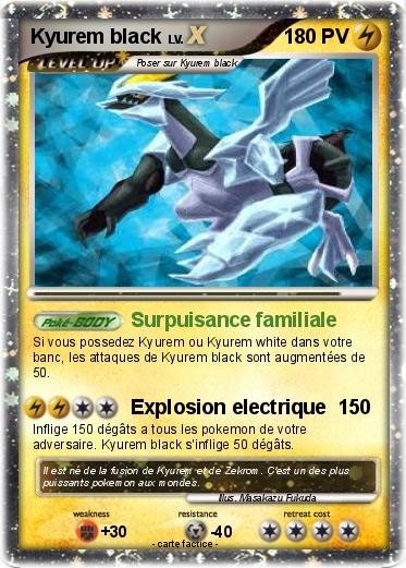 Pokemon Kyurem black