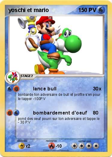 Pokemon yoschi et mario 
