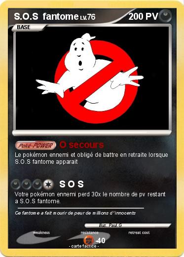 Pokemon S.O.S  fantome