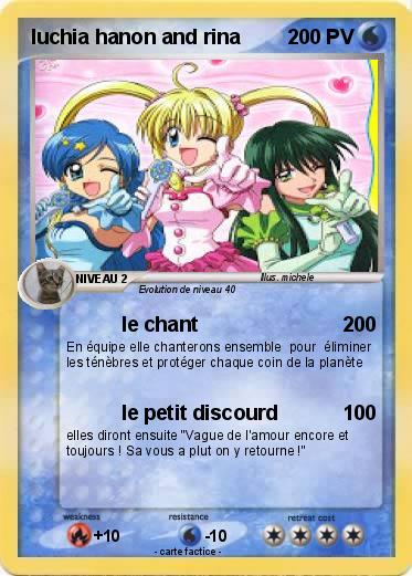 Pokemon luchia hanon and rina