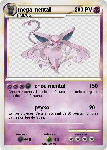 Pokemon mega mentali