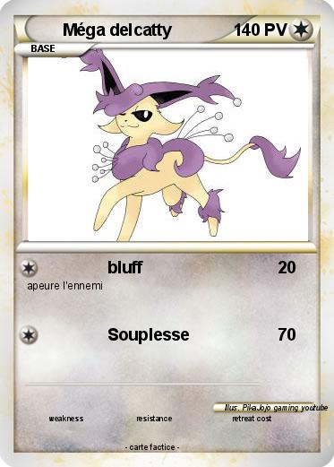 Pokemon Méga delcatty
