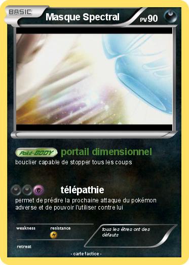 Pokemon Masque Spectral