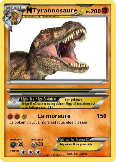 Pokemon Tyrannosaure