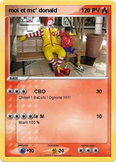 Pokemon moi et mc' donald 