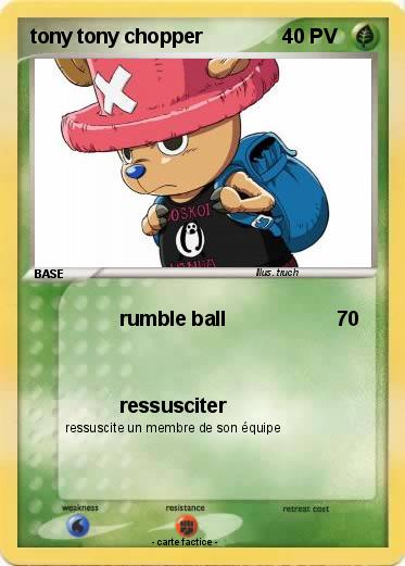 Pokemon tony tony chopper