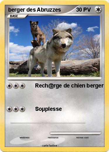 Pokemon berger des Abruzzes