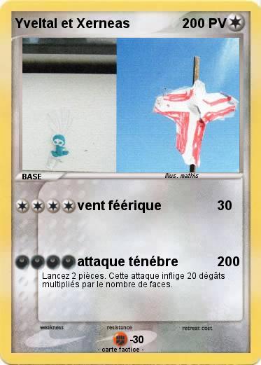 Pokemon Yveltal et Xerneas