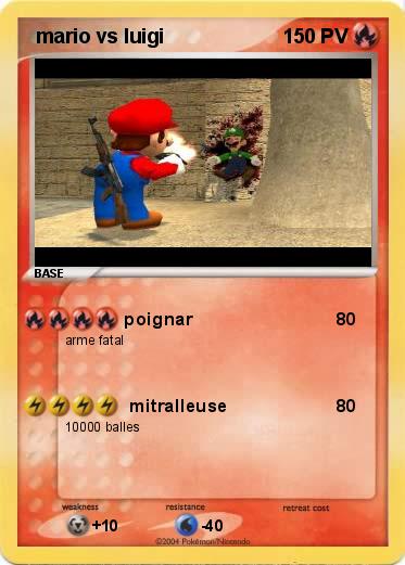 Pokemon  mario vs luigi