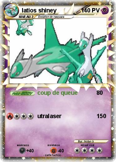 Pokemon latios shiney