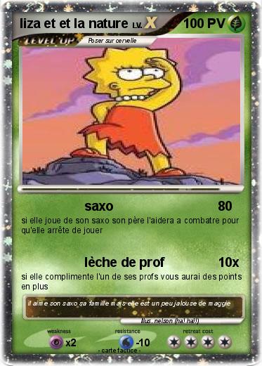 Pokemon liza et et la nature