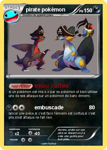 Pokemon pirate pokémon