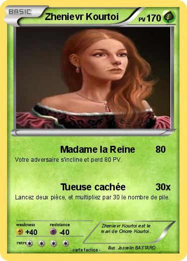 Pokemon Zhenievr Kourtoi