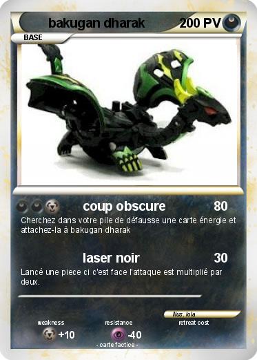 Pokemon bakugan dharak