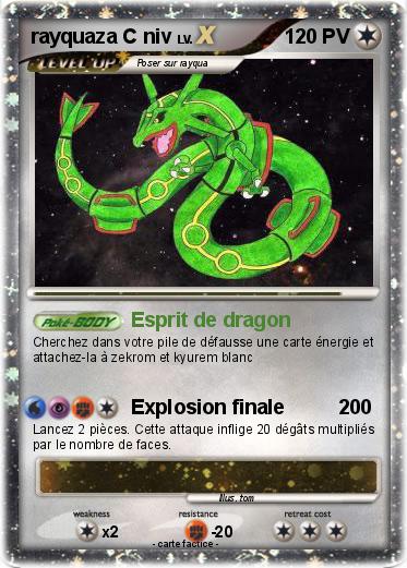 Pokemon rayquaza C niv