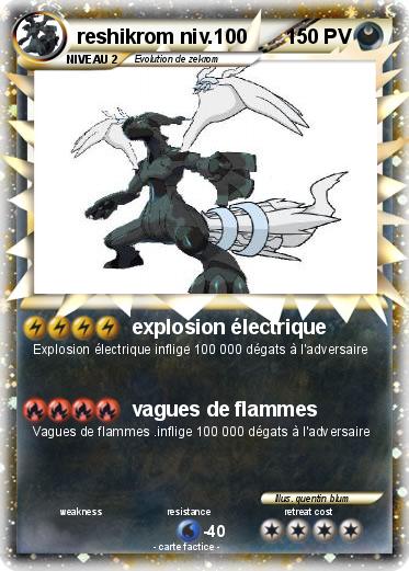 Pokemon reshikrom niv.100
