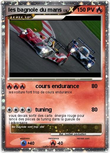 Pokemon les bagnole du mans