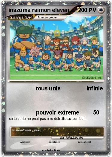 Pokemon inazuma raimon eleven