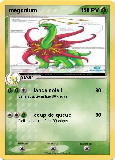 Pokemon méganium 