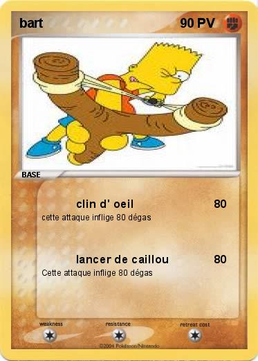 Pokemon bart