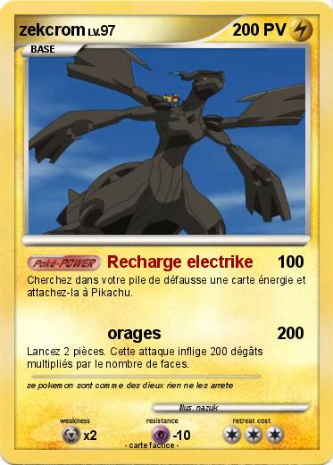 Pokemon zekcrom