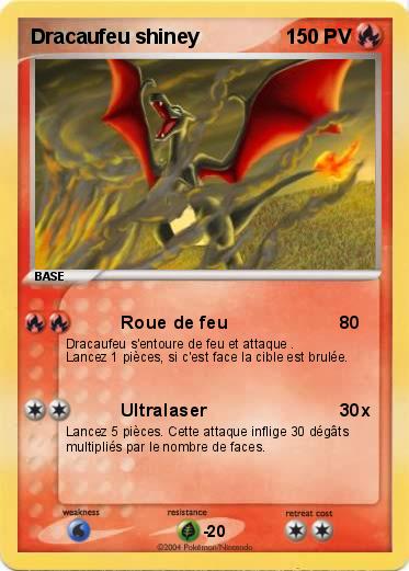 Pokemon Dracaufeu shiney