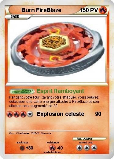 Pokemon Burn FireBlaze