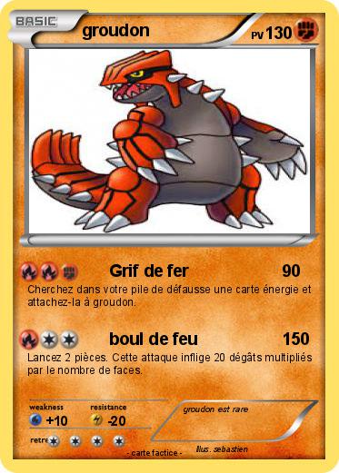 Pokemon groudon