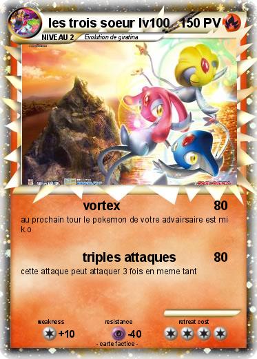 Pokemon les trois soeur lv100