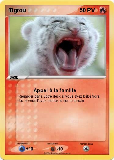 Pokemon Tigrou