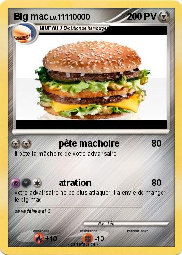 Pokemon Big mac