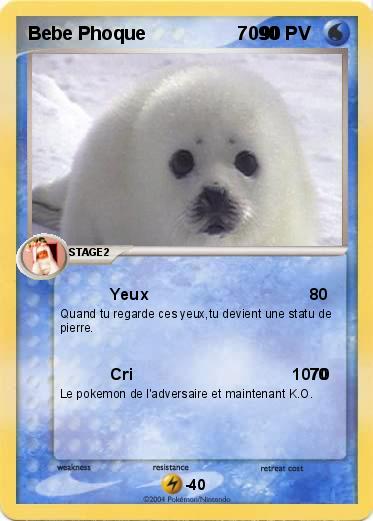 Pokemon Bebe Phoque                  7090