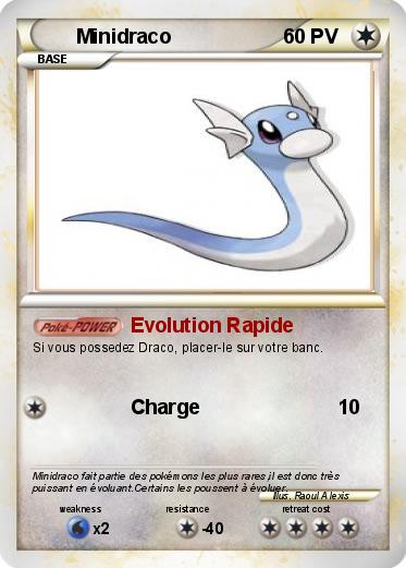 Pokemon Minidraco