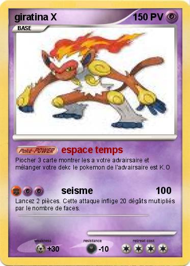 Pokemon giratina X
