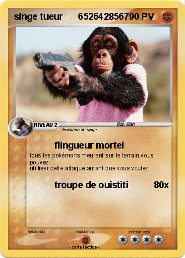 Pokemon singe tueur      6526428567