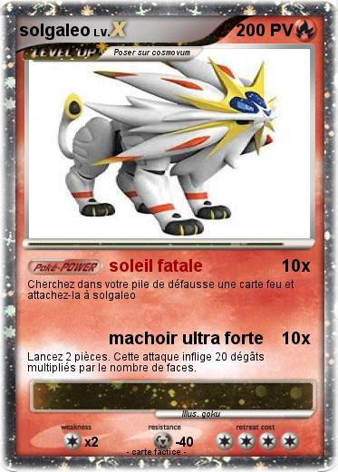 Pokemon solgaleo