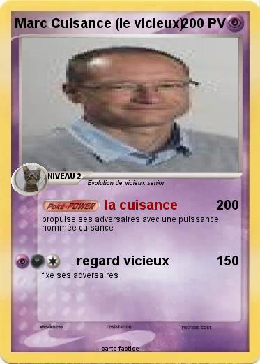 Pokemon Marc Cuisance (le vicieux)