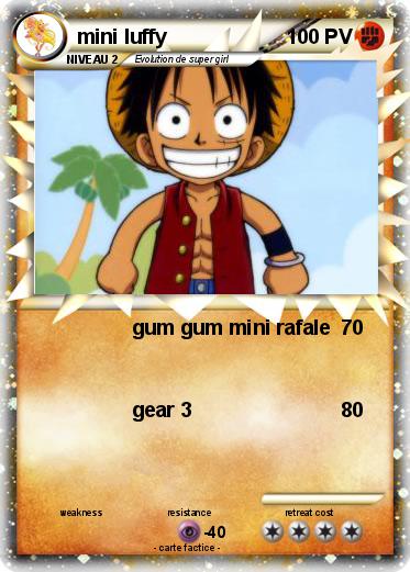 Pokemon mini luffy