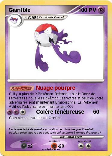 Pokemon Giantble